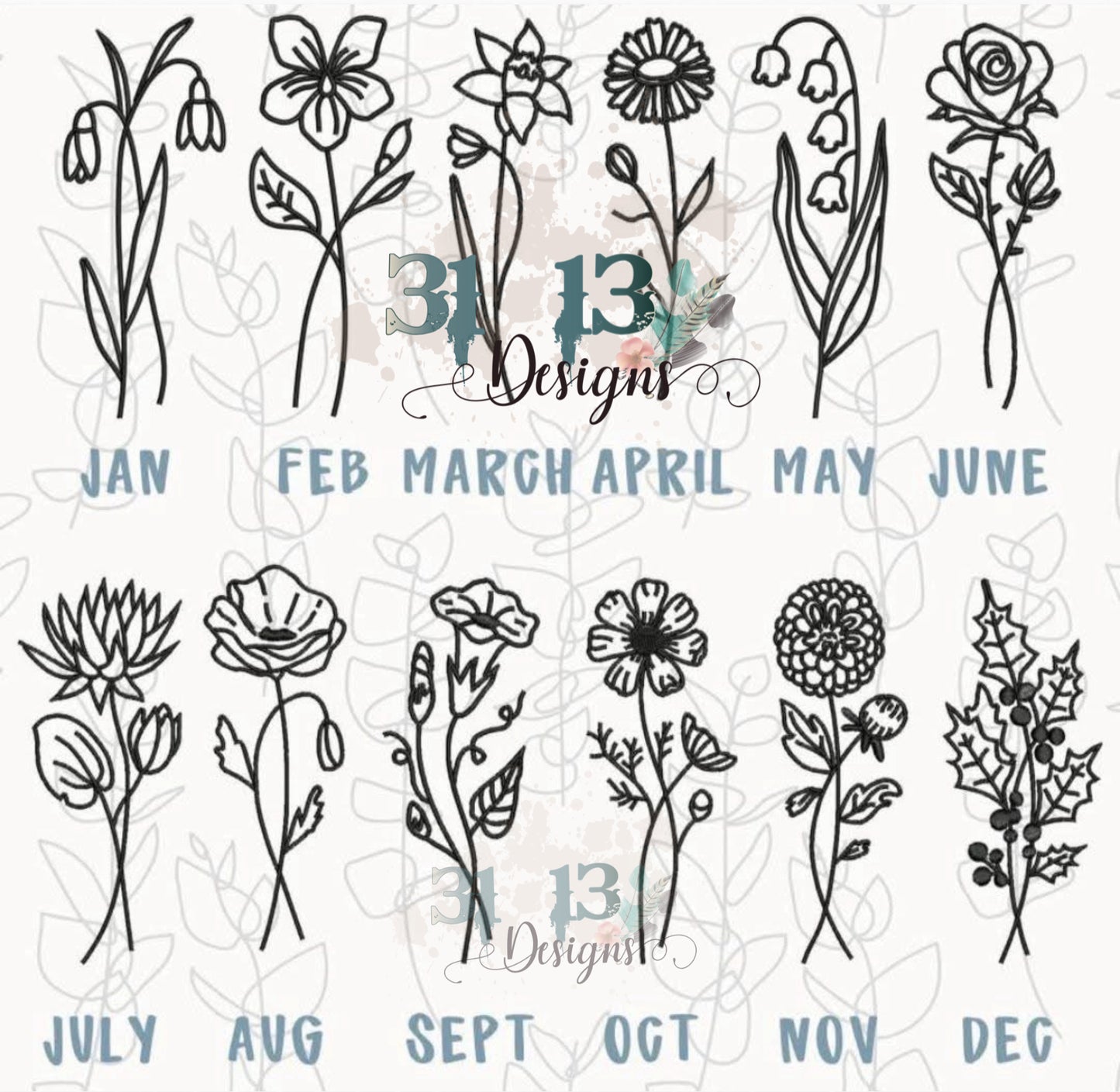 Birth Month Flowers