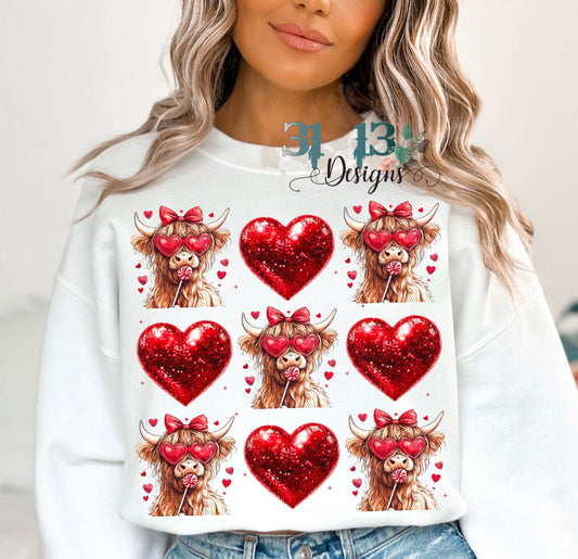 Cows and Hearts