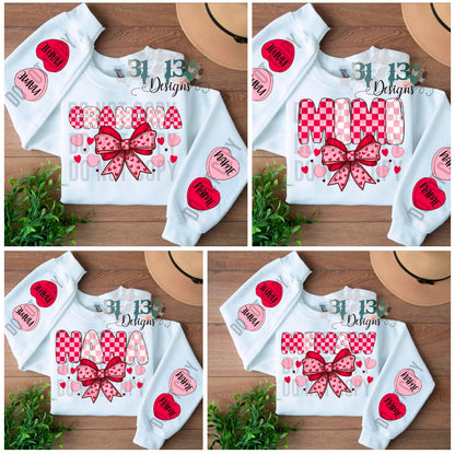 Custom Valentines Bow