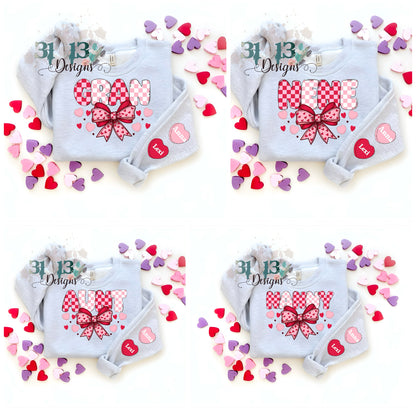 Custom Valentines Bow