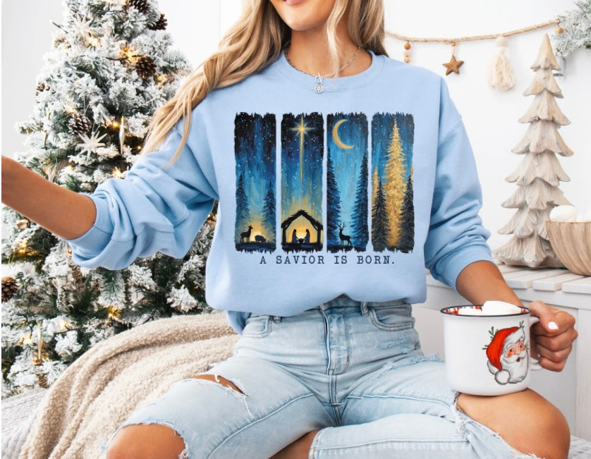 A Savior Is Born - PRINT