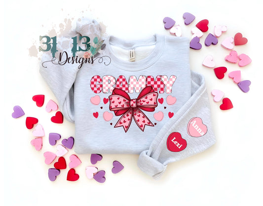Custom Valentines Bow