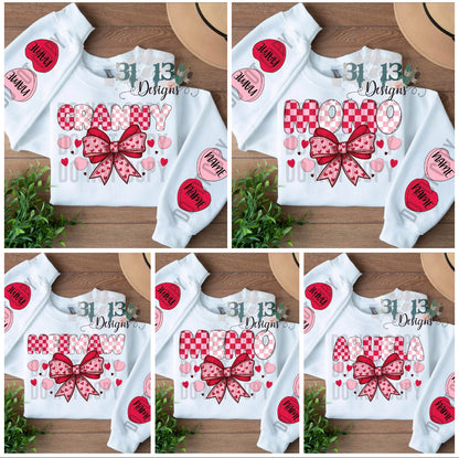 Custom Valentines Bow