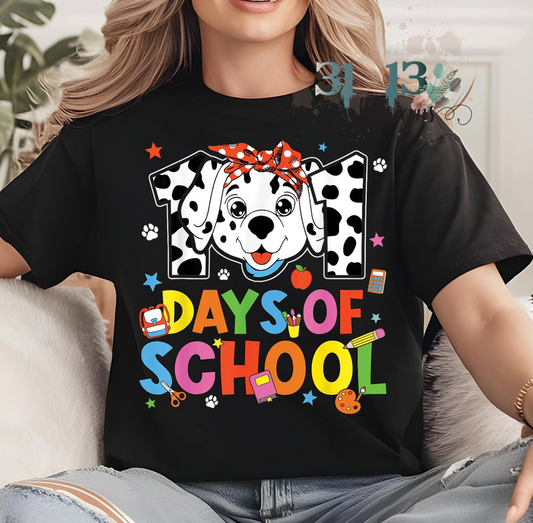 101 Days of School bow