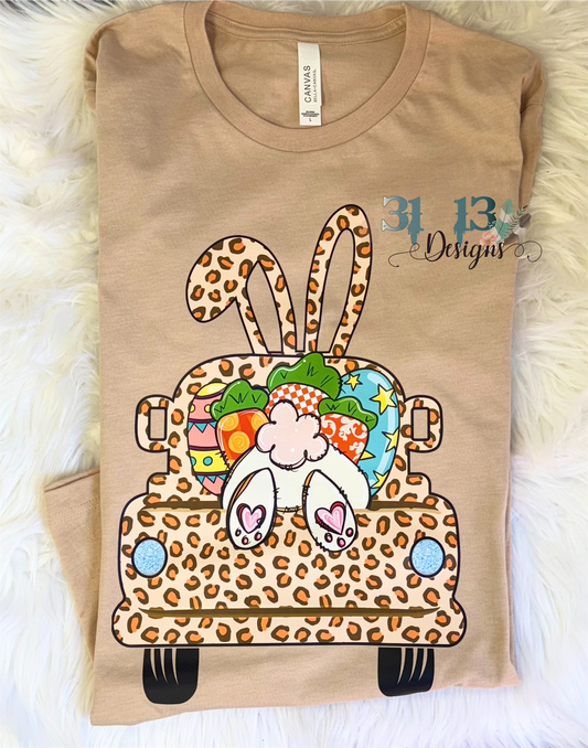 Leopard Bunny Truck